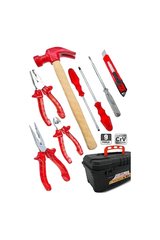 PROXTECH 10 Pcs Full Takım El Aleti Kiti Pense Kombin