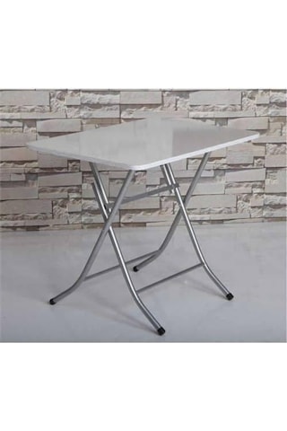 Evistro Katlanır Ahşap Mutfak Ve Balkon Masası 60X90Cm