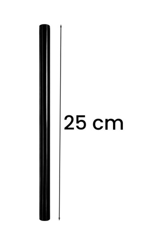 Midex Orf-bt-25bk-50x Siyah Ritim Çubuğu Paketi 25 Cm Karbon Fiber Örf Aletleri Seti Toptan Paket Tek Renk 50 Çift