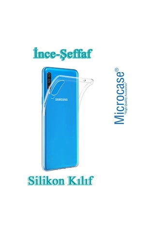 Microcase Samsung Uyumlu Galaxy A70S Ince 0.2 Mm Silikon Kilif - Seffaf 396835533