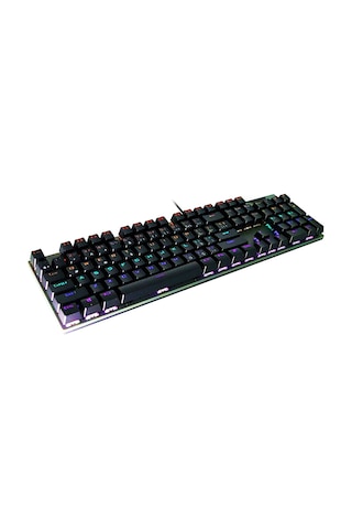 Auris Kg10 Rgb Işıklı Mekanik Kablolu Klavye