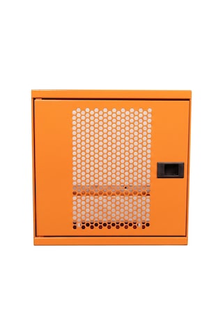 Alfafonet Wifi Box 280 Duvar Tipi Modem Ve Wifi Kutusu 280x120x280 Mm Turuncu Perfore Metal Kapak Montajlı