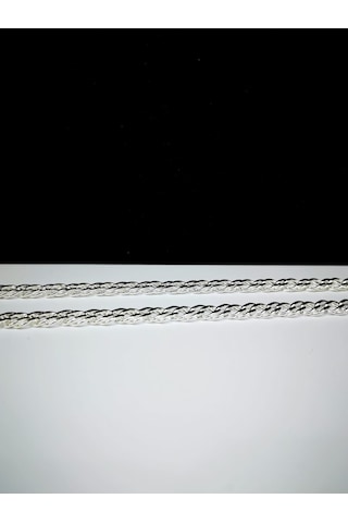 Omar Silver Erkek Rambo Gümüş Kolye Zincir 6,5 Mm