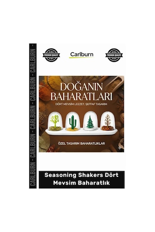Baharatlık Estetik Kar Küresi Tasarım Mutfak Baharat Set Seasoning Shakers Dört Mevsim Baharatlık Diğer