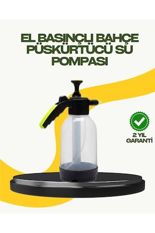 Mey İthalat Manuel Basınçlı Köpük Püskürtücü Ayarlanabilir Nozullu 2 Litre Araba Yıkama