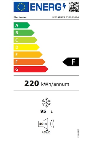 Electrolux LYB2AF82S Ankastre Derin Dondurucu
