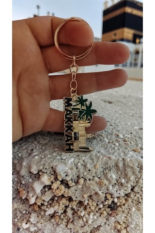 İslami Makkah Kabe Anahtarlık Çok Renkli