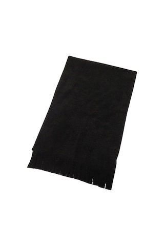 Unisex Siyah Kışlık Polar Atkı Siyah