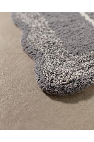 Madame Coco Gordes Banyo Paspası - Gri - 50x80 Cm Bapa0000000020 Gri