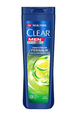 Men Maksimum Ferahlık Yağlı Saç Derisi İçin Kepeğe Karşı Etkili Şampuan 350 Ml