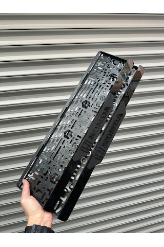 Vipplaka Honda Uyumlu Ortası Mat Plakalık