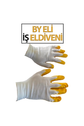 İş Eldiveni By Eli Soft Kırmızı-siyah