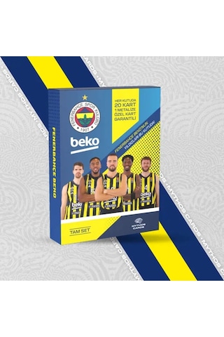 Erkek Basketbol Tam Set Sezon Kartları - Kutu