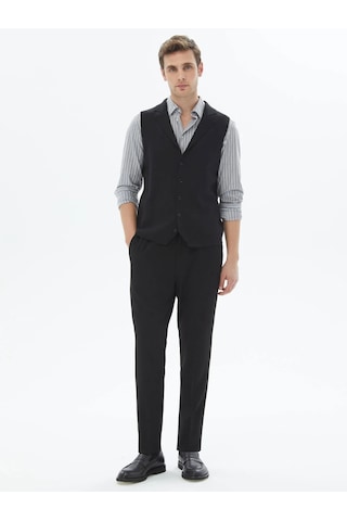 Kip Siyah Regular Fit Casual Örme Triko Yelek Siyah