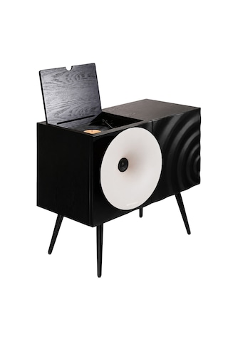 Fennessy Kresling İ7s Beyaz Bluetooth Hoparlörlü 100w Hi-fi Pikap, Plakçalar
