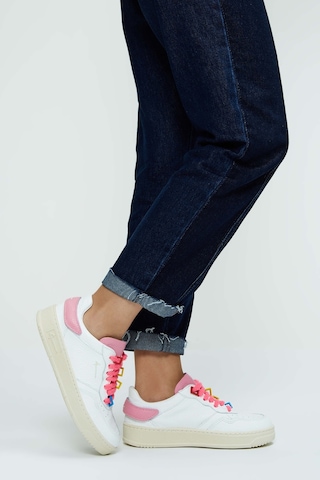 Fourline Kadın Hakiki Deri Beyaz/pembe Sneakers & Spor Ayakkabı 991 Low Max Bn Ayk Y23 Barbıe Rosa Beyaz - Pembe