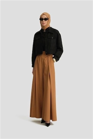 Armine Parlak Baskılı Tüvit Ceket 25y5900 Siyah Siyah