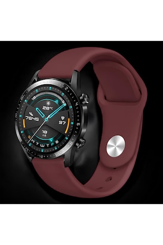 Galaxy Watch 3 41mm İçin Uyumlu 20mm Silikon Kordon