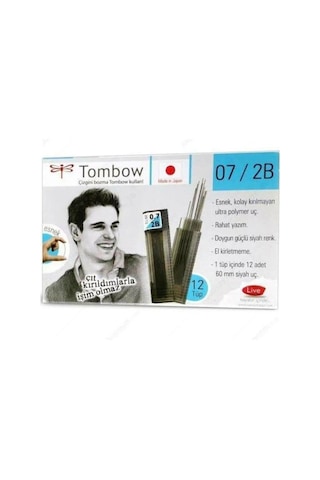 Tombow 0.7 Kurşun Kalem Ucu 12 Li Tüp