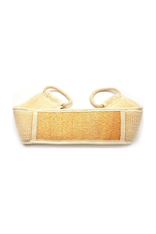 Doğal Kabak Lifi Banyo Hamam Uzun Sırt Kesesi İp Saplı 11x71 Cm