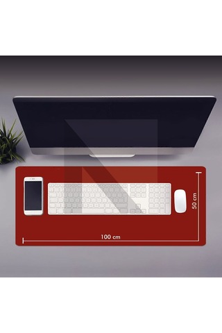 MP05 - 100x50 3xlarge Kırmızı Gaming Mousepad Ev Ofis Oyun