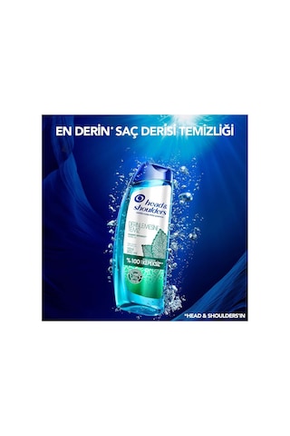 Head &amp Shoulders Derinlemesine Temizlik Şampuan Kaşıntı Giderici Nane 300 Ml