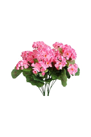 Yapay Çiçek Sardunya Demeti 40 25cm 1.kalite Pembe Balkon Çiçeği