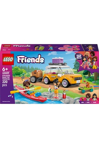 LEGO® Friends Arkadaşlık Seyahat Arabası 42659 - 6 Yaş ve Üzeri Çocuklar için Yaratıcı Oyuncak Yapım Seti (220 Parça)