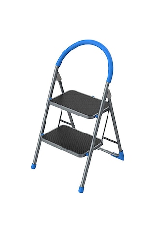 Mac Allister 2 Basamaklı Metal Geniş Merdiven