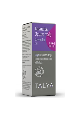 Talya %100 Saf ve Doğal Buhurdanlık ve Difüzör İçin Lavanta Uçucu Yağı 10 ML