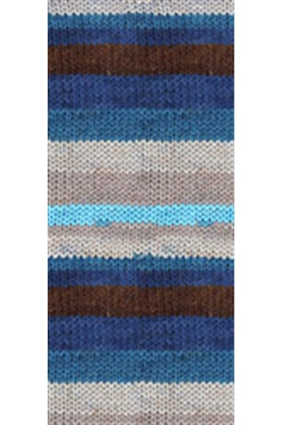 5 Adet Vega Stripe Premium Akrilik El Örgü İpi Yünü No: 82422 RYL-NWNKVS82422-5