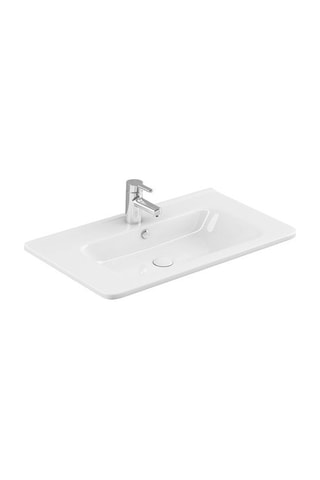 Sanovit Urban 80 CM Konsollu Lavabo Beyaz