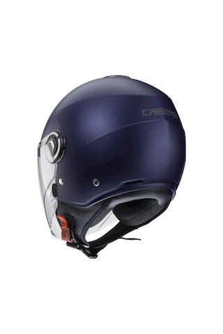 Caberg Riviera V4 Matt Blue Güneş Vizörlü Yarım Açık Motosiklet Kaskı Lacivert