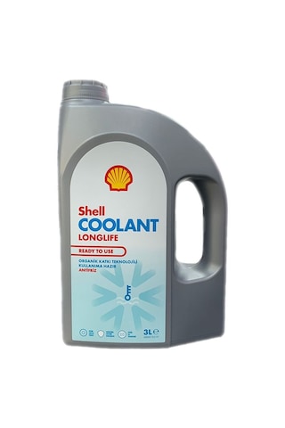 Shell Coolant Longlife RTU Organik Kırmızı Antifriz -37 Derece 3 L