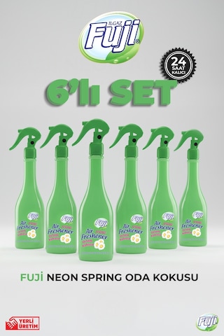 Fuji Air Freshener Spring Beyaz Papatyalar Oda Kokusu 6 x 400 ML