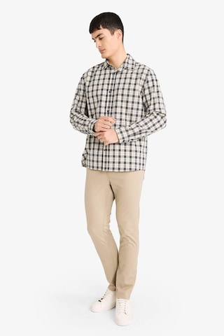 DeFacto Yazlık Gabardin Chino Kanvas Pantolon Slim Fit Dar Kesim Dar Paça Cepli B2089AX25SPBG129