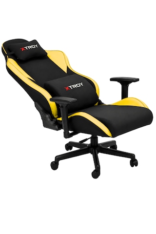 Valor Model 180 Yatan, Kumaş Oyuncu Koltuğu Sarı