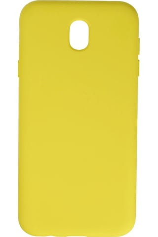 Newface Samsung Galaxy Uyumlu J7 Pro / J730 Kılıf Nano İçi Kadife Silikon Semeglbl - 40 - Sarı