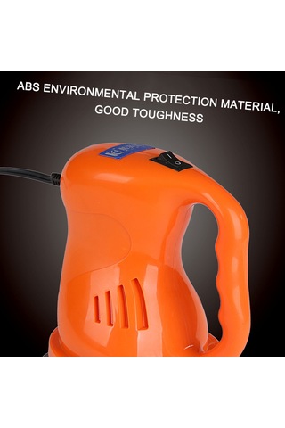 Moveevo 12v 36w Otomobil Cila Makinesi - 1500rpm Abs Aynalama Aleti, 4.5m Kablolu Turuncu Araç Bakım Gereci