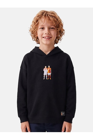 Gsstore Galatasaray & Reflect Studio Çocuk Legend Duo Hoodie Rsc2641 Siyah