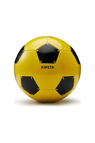 Kipsta Futbol Topu - 5 Numara - 12 Yaş Ve Üzeri - Sarı - First Kick Sarı - Siyah