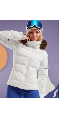 Roxy Snowblizzard Jk Snowbord Kadın Ceket Beyaz