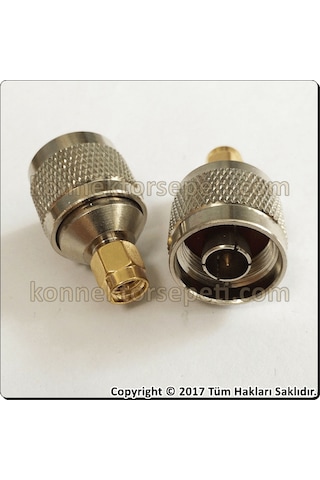 N Erkek - Sma Erkek Konnektör Çevirici Adaptör A+