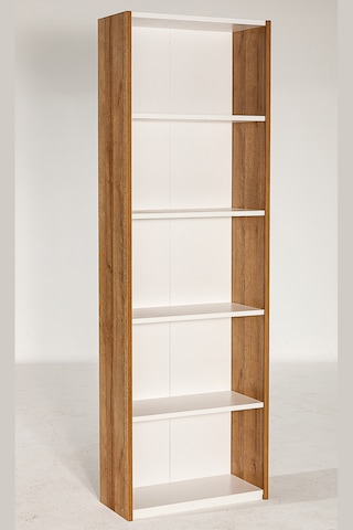 Eva Large Dekoratif 8 Raflı Suntalam Kitaplık