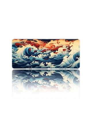 Mouse Pad Büyük Boy Gaming Oyuncu Xl 70x30 Cm Kanagawawes