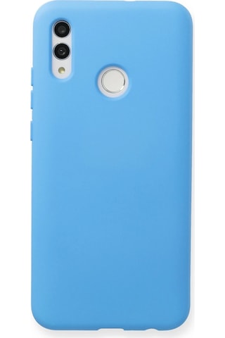 Newface Huawei P Smart 2019 Kılıf Nano İçi Kadife Silikon Semeglbl - 55 - Mavi