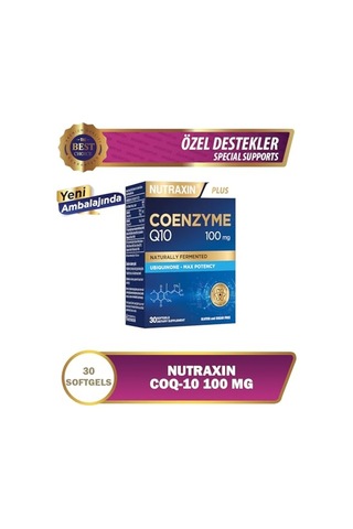 Nutraxin Nutraxın Koenzım Q10 Tablet 1 Paket 1 X 30 Kapseln , 0.08 Kg