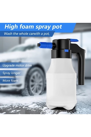 Topshop1 Elektrikli 1 5 Litrelik Puskurtucu Araba Yikama Kopuk Sprey Kutusu Yuksek Basincli Ozel Fan Hava Basinci Genel