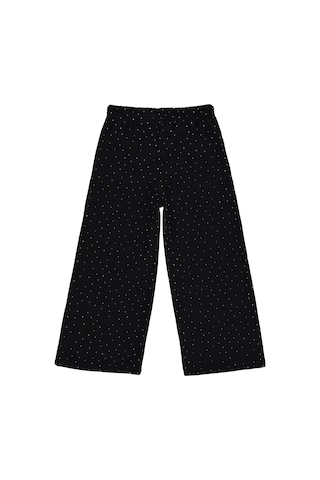 Civil Girls Kız Çocuk Taşlı 6-9 Yaş Pantolon - Siyah