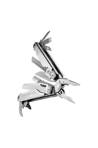 Leatherman Kamp Surge Kordura Kılıfı ve Dekobaj Uç Gümüş